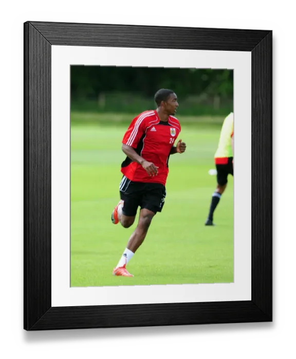 Framed Print : Bristol Citys Marlon Jackson Framed Print : Bristol Citys Marlon Jackson