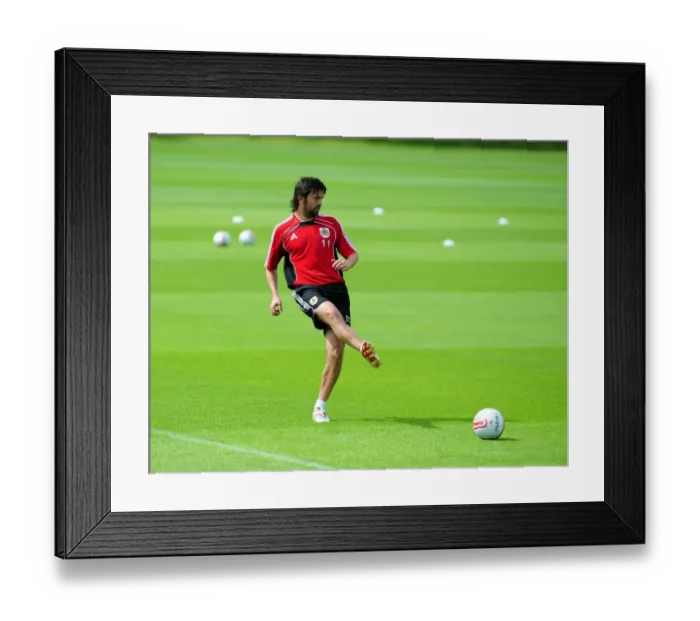 Framed Print : David James First Day Of Training