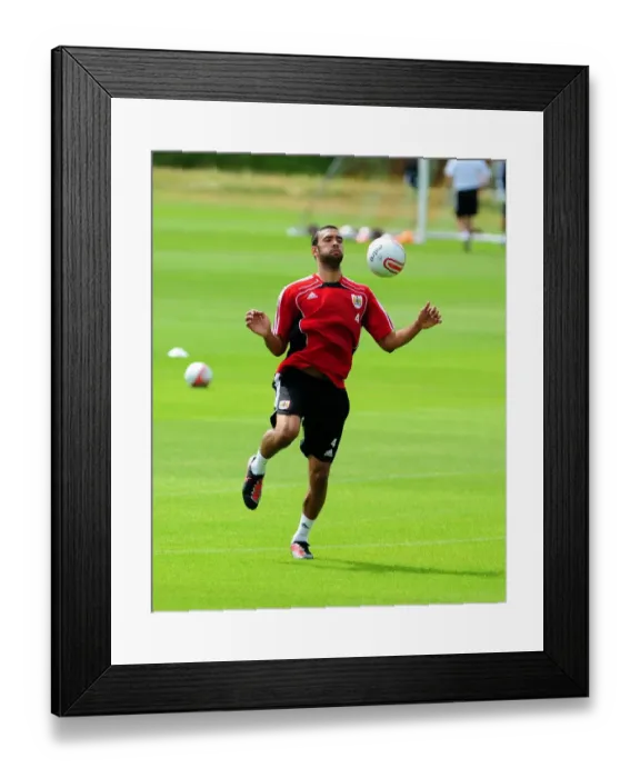 Framed Print : Bristol City First Team: Pre-Season Training 2010-11 - Gearing Up for the New Season Framed Print : Bristol City First Team: Pre-Season Training 2010-11 - Gearing Up for the New Season
