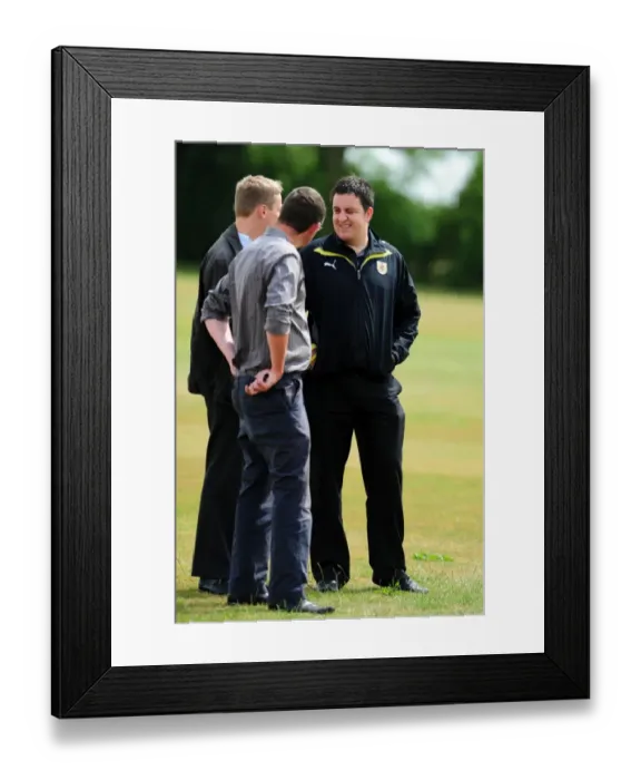 Framed Print : Bristol City First Team: Gearing Up for the 2010-11 Season - Pre-Season Training Framed Print : Bristol City First Team: Gearing Up for the 2010-11 Season - Pre-Season Training