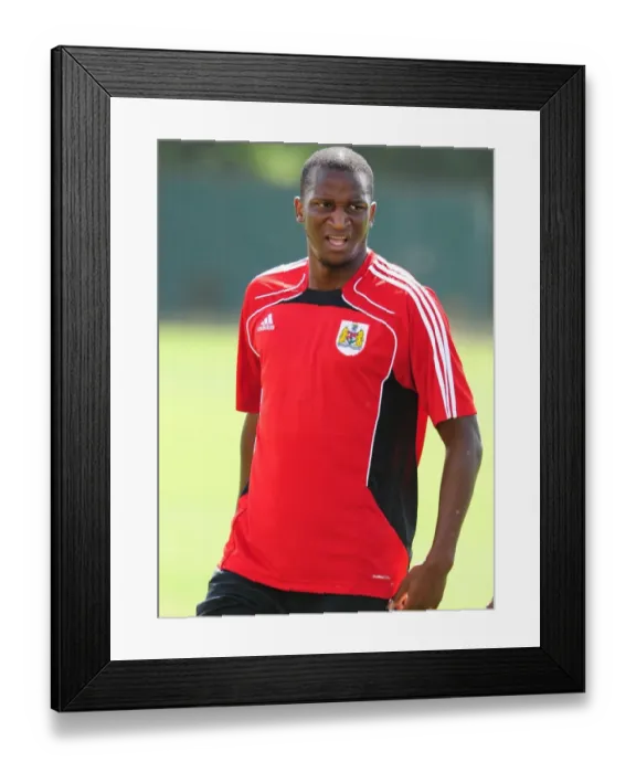 Framed Print : Bristol City FC: New Signing Kalifa Cisse Gears Up for the New Season during Pre-Season Training Framed Print : Bristol City FC: New Signing Kalifa Cisse Gears Up for the New Season during Pre-Season Training