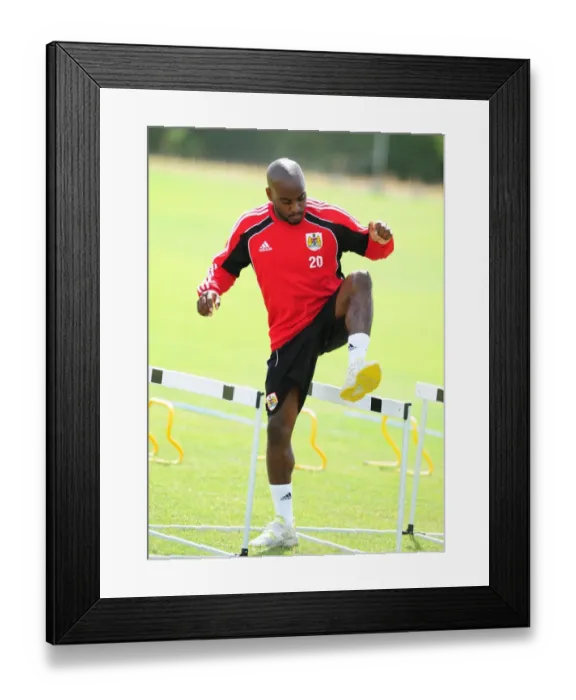 Framed Print : Bristol Citys Jamal Camplbell-Ryce Framed Print : Bristol Citys Jamal Camplbell-Ryce