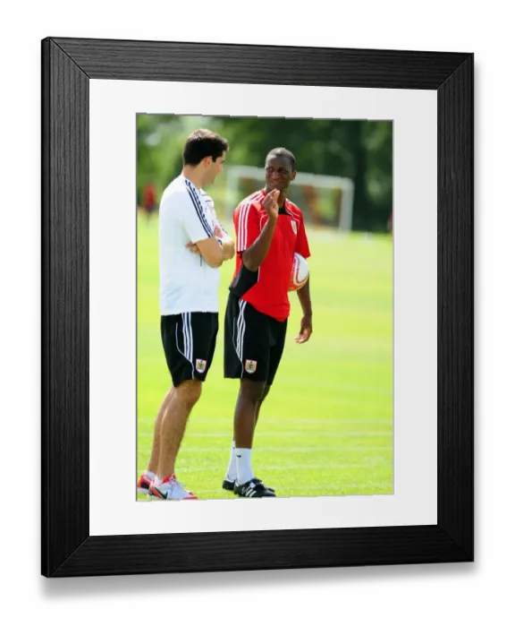 Framed Print : Bristol Citys New Signing Kalifa Cisse