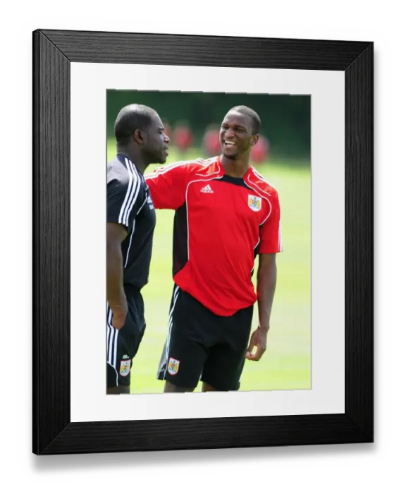 Framed Print : Bristol City's Newest Recruit, Kalifa Cisse, Gears Up for Pre-Season Training Framed Print : Bristol City's Newest Recruit, Kalifa Cisse, Gears Up for Pre-Season Training