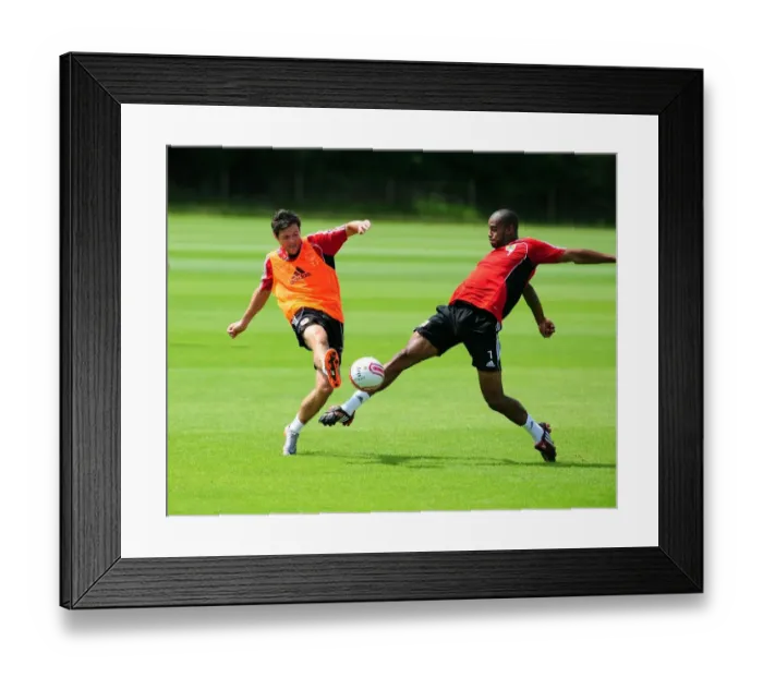 Framed Print : Bristol Citys Ivan Sproule shoots Framed Print : Bristol Citys Ivan Sproule shoots