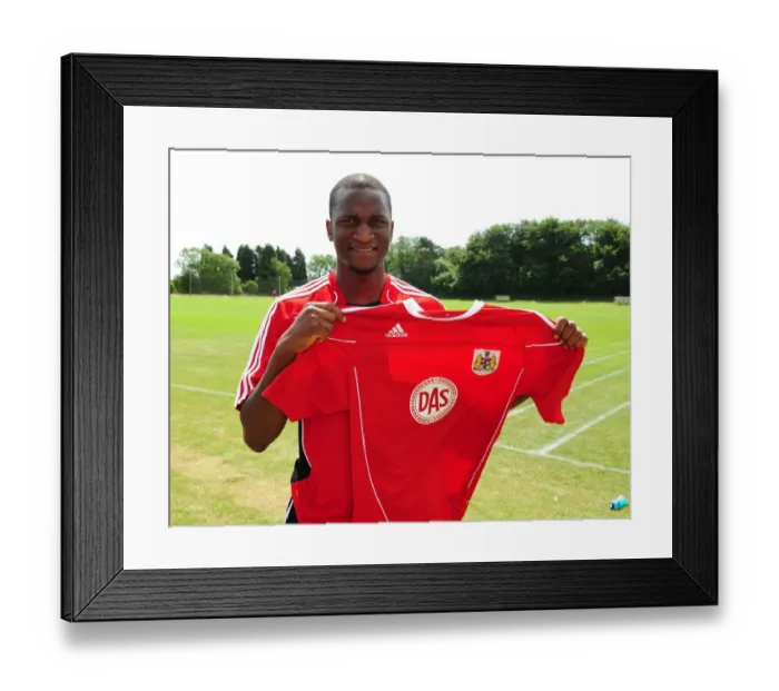 Framed Print : Bristol City FC: New Signing Kalifa Cisse Gears Up for the New Season at Pre-Season Training Framed Print : Bristol City FC: New Signing Kalifa Cisse Gears Up for the New Season at Pre-Season Training