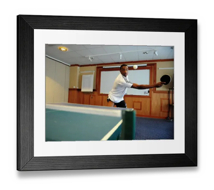 Framed Print : Marlon Jackson: Intense Focus during Training with Bristol City FC Framed Print : Marlon Jackson: Intense Focus during Training with Bristol City FC