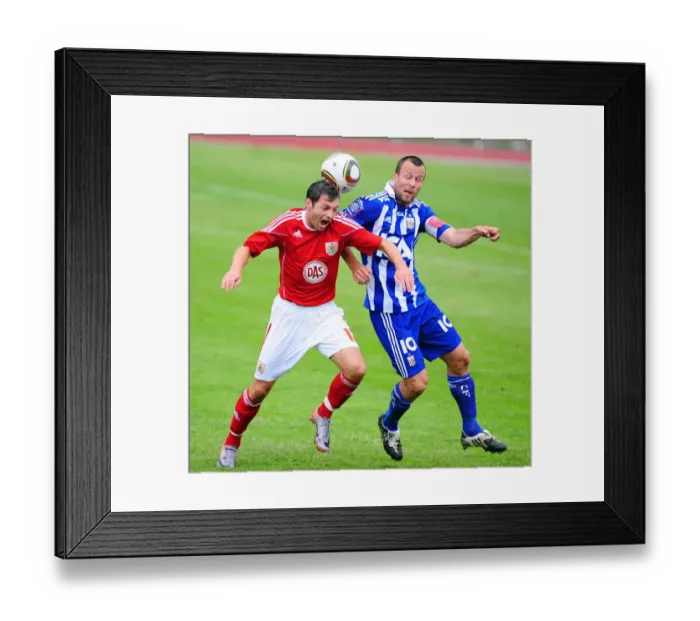 Framed Print : Bristol Citys Ivan Sproule battles for the ball Framed Print : Bristol Citys Ivan Sproule battles for the ball
