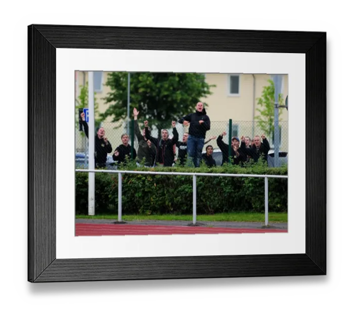 Framed Print : Gothenburg fans