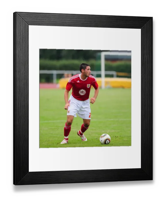 Framed Print : Bristol Citys Bradley Orr Framed Print : Bristol Citys Bradley Orr