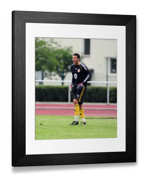 Framed Print : Stephen Henderson's Brave Goalkeeping Duel: IFK Gothenburg vs. Bristol City Framed Print : Stephen Henderson's Brave Goalkeeping Duel: IFK Gothenburg vs. Bristol City