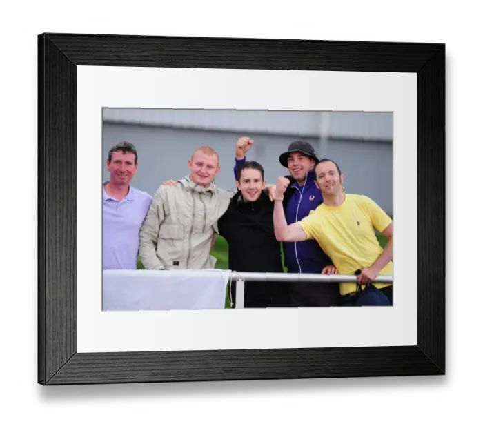 Framed Print : Bristol City vs. IFK Gothenburg: Pre-Season Tour Sweden 2010-11