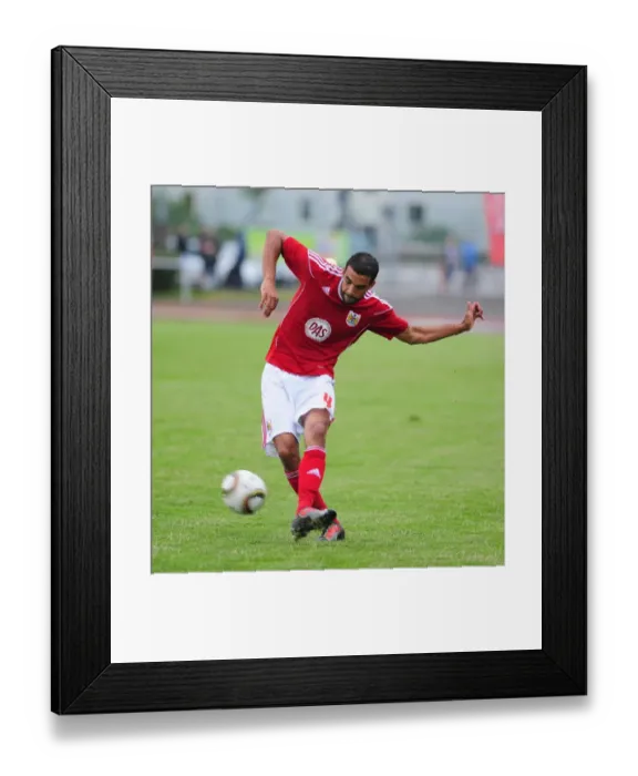 Framed Print : A Clash of Titans: Liam Fontaine vs. IFK Gothenburg vs. Bristol City Framed Print : A Clash of Titans: Liam Fontaine vs. IFK Gothenburg vs. Bristol City