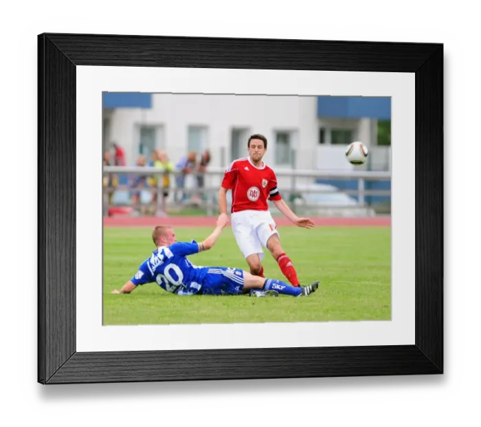 Framed Print : Bristol Citys Cole Skuse is fouled
