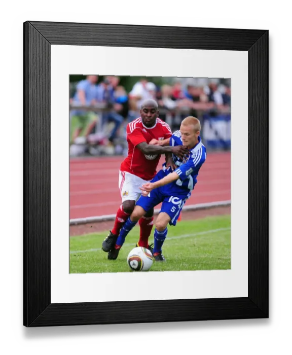 Framed Print : Jamal Campbell-Ryce in Action: IFK Gothenburg vs. Bristol City