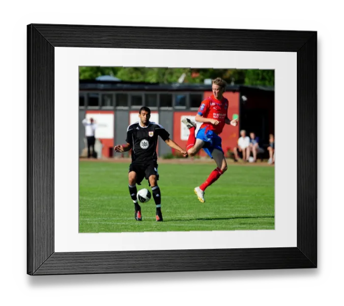 Framed Print : Bristol Citys Liam Fontaine battles for the ball