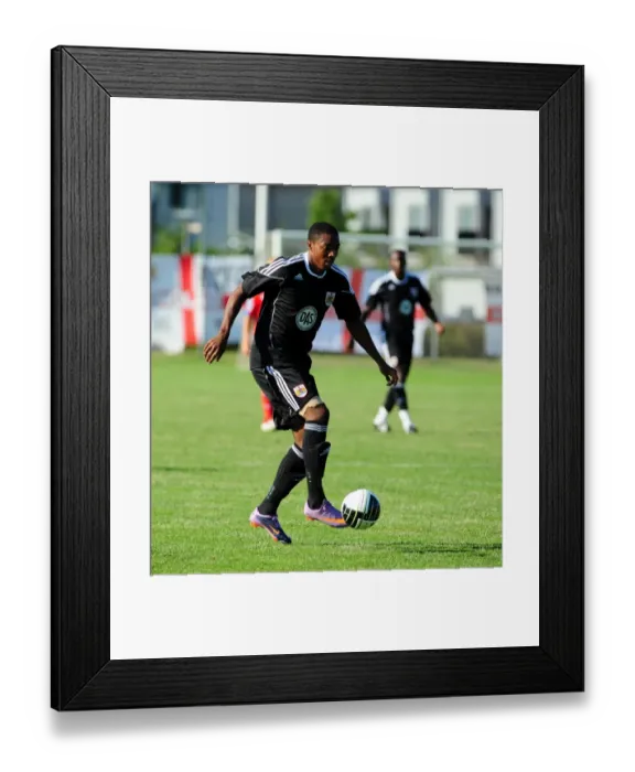 Framed Print : Marlon Jackson in Action: Bristol City vs Helsingborgs IF Framed Print : Marlon Jackson in Action: Bristol City vs Helsingborgs IF