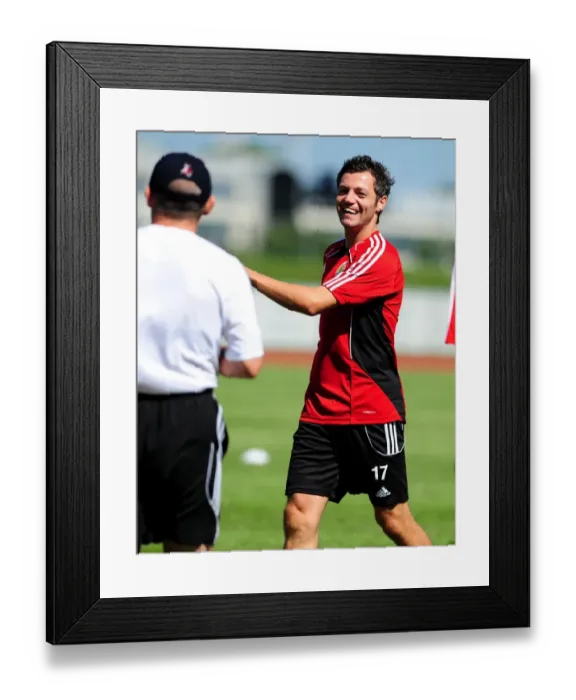 Framed Print : Bristol City's Ivan Sproule: Intense Training Focus Framed Print : Bristol City's Ivan Sproule: Intense Training Focus