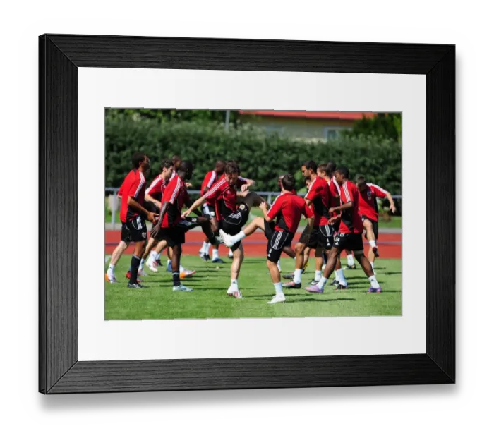 Framed Print : Bristol City FC: Pre-Season Training in Sweden - Gearing Up for Glory (Season 10-11)