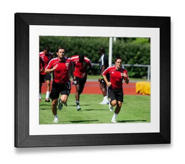 Framed Print : Bristol City First Team: Pre-Season Training in Sweden - Gearing Up for Glory (Season 10-11) Framed Print : Bristol City First Team: Pre-Season Training in Sweden - Gearing Up for Glory (Season 10-11)