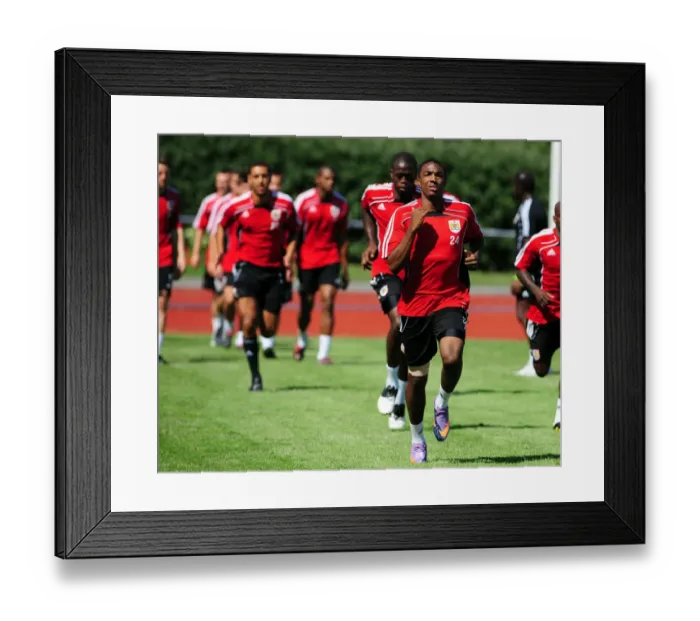 Framed Print : Bristol City FC: Pre-Season Training in Sweden - Gearing Up for Season 10-11 Glory Framed Print : Bristol City FC: Pre-Season Training in Sweden - Gearing Up for Season 10-11 Glory