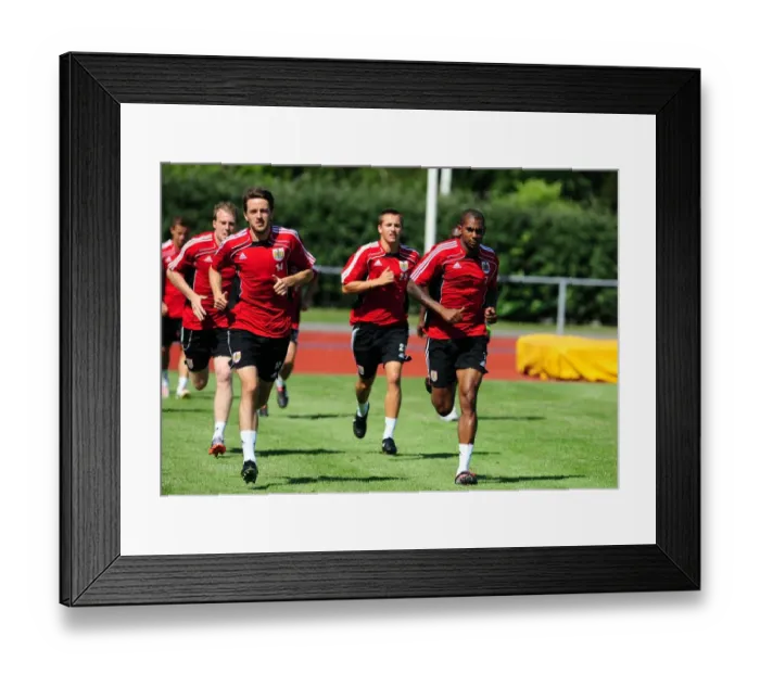 Framed Print : Bristol City First Team: Pre-Season Training in Sweden - Gearing Up for Glory (Season 10-11) Framed Print : Bristol City First Team: Pre-Season Training in Sweden - Gearing Up for Glory (Season 10-11)