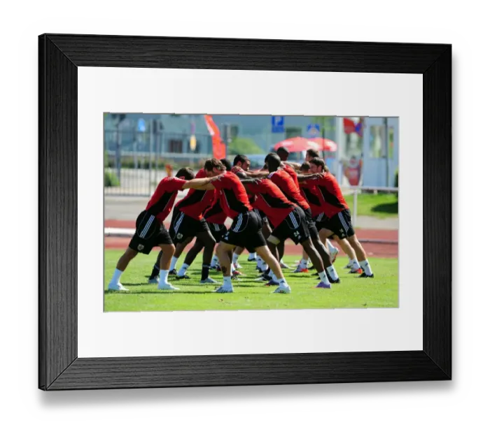 Framed Print : Bristol City First Team: Pre-Season Training in Sweden - Gearing Up for Glory (Season 10-11)