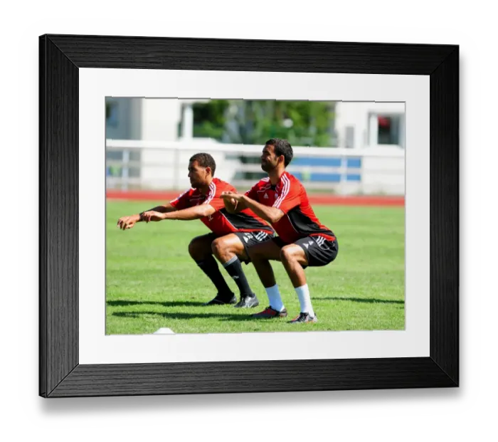Framed Print : Bristol Citys Liam Fontaine and Bristol Citys Lewin Nyatanga