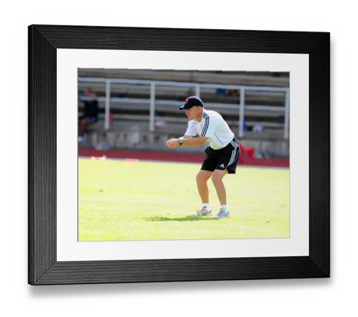 Framed Print : Steve Coppell: Focused at Training, Bristol City Manager Framed Print : Steve Coppell: Focused at Training, Bristol City Manager