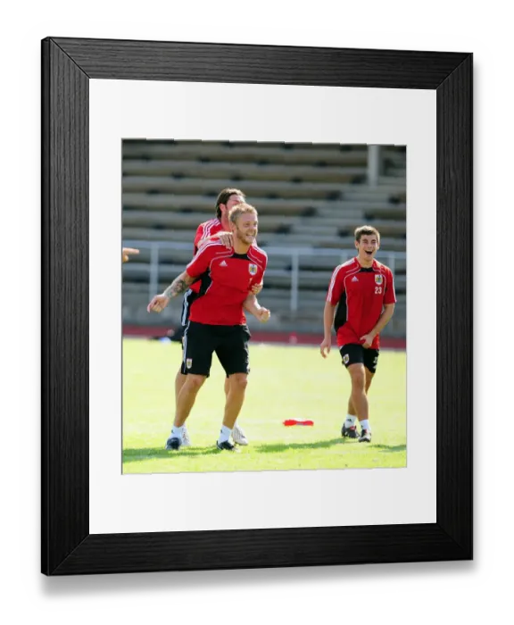 Framed Print : Dramatic Save: Dean Gerken Claims Intense Goalkeeper Training Victory at Bristol City FC Framed Print : Dramatic Save: Dean Gerken Claims Intense Goalkeeper Training Victory at Bristol City FC