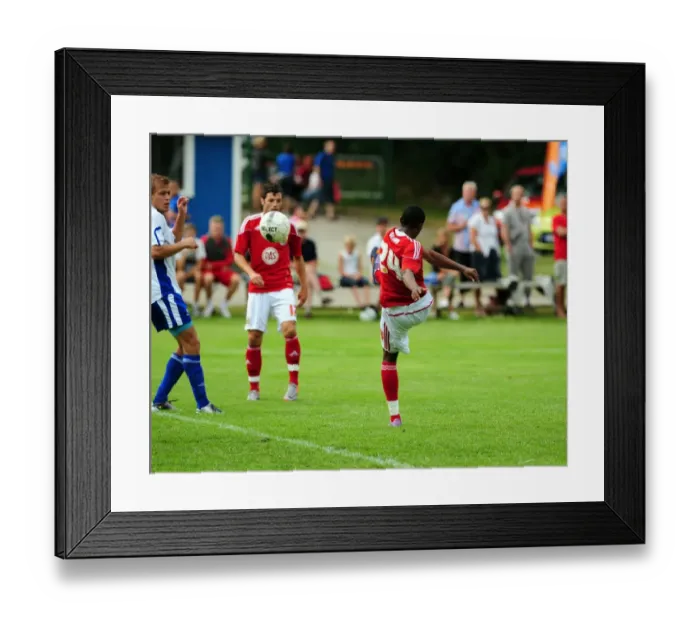 Framed Print : Bristol Citys Marlon Jackson scores Framed Print : Bristol Citys Marlon Jackson scores
