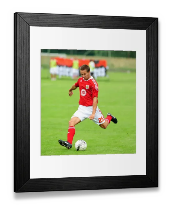 Framed Print : Bristol Citys Danny Ball