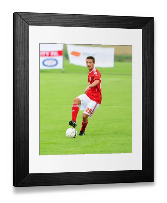 Framed Print : Bristol City's Danny Ball in Action: Thrilling Clash between Bristol City and Vallens IF Framed Print : Bristol City's Danny Ball in Action: Thrilling Clash between Bristol City and Vallens IF