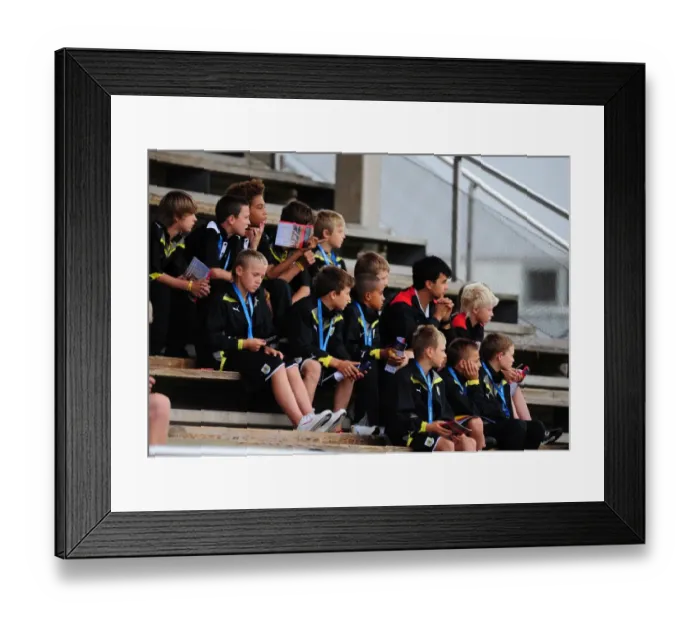Framed Print : Bristol City Academy: Training with the First Team Framed Print : Bristol City Academy: Training with the First Team