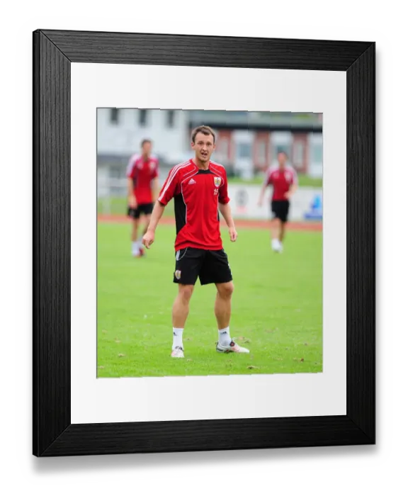 Framed Print : Gavin Williams in Focus: Intense Training with Bristol City FC Framed Print : Gavin Williams in Focus: Intense Training with Bristol City FC