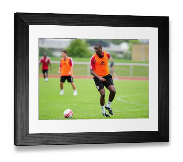 Framed Print : Bristol Citys Kalifa Cisse