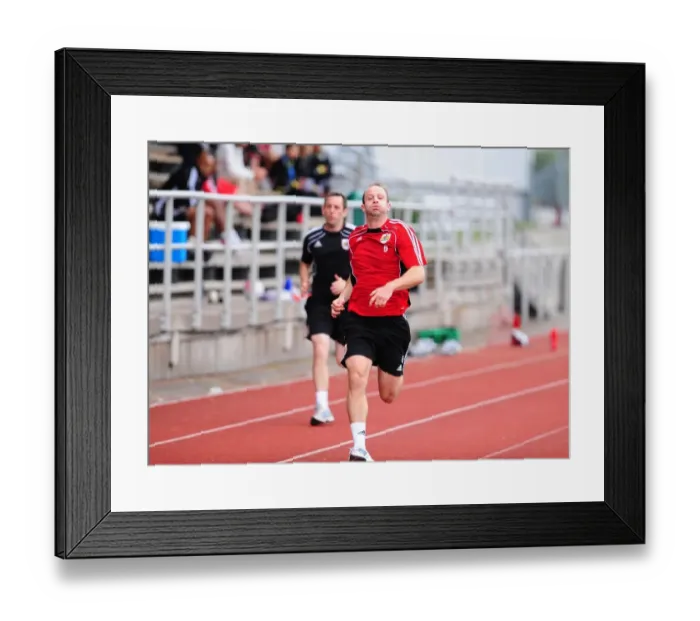 Framed Print : Bristol City FC: Louis Carey Leading the Team Training