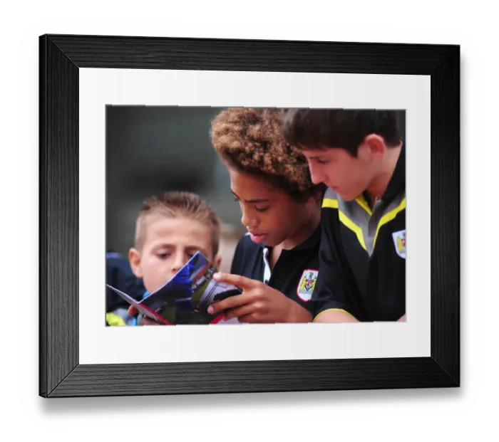 Framed Print : Bristol City First Team: Pre-Season Training in Sweden - Gearing Up for Glory (Season 10-11)