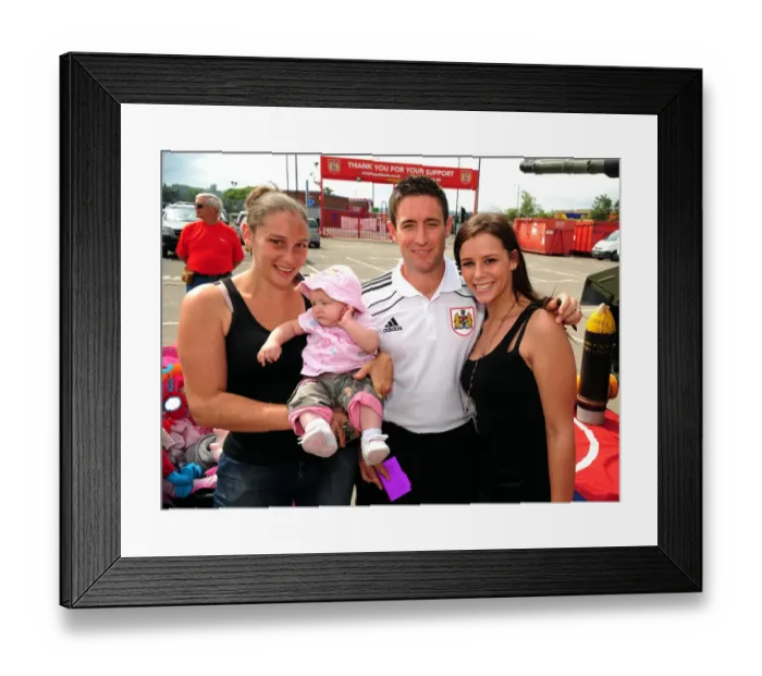 Framed Print : Bristol City Open Day: A Glimpse into Season 10-11 with the First Team