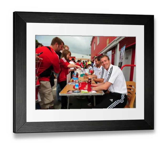 Framed Print : Bristol City Football Club: 2010-11 Open Day with First Team Framed Print : Bristol City Football Club: 2010-11 Open Day with First Team