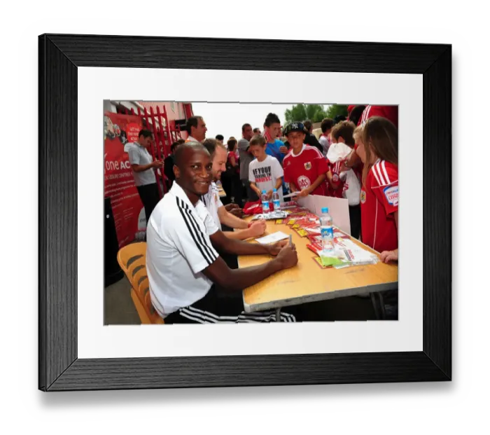 Framed Print : Bristol City Open Day: A Glimpse into the First Team's 10-11 Season Framed Print : Bristol City Open Day: A Glimpse into the First Team's 10-11 Season