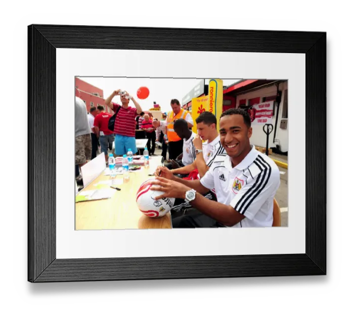Framed Print : Bristol City Open Day: A Peek into the 2010-11 Season with the First Team