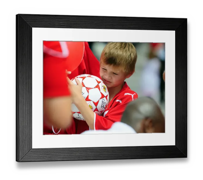 Framed Print : Bristol City Open Day 2010-11: A Peek Behind the Scenes of the First Team's Season