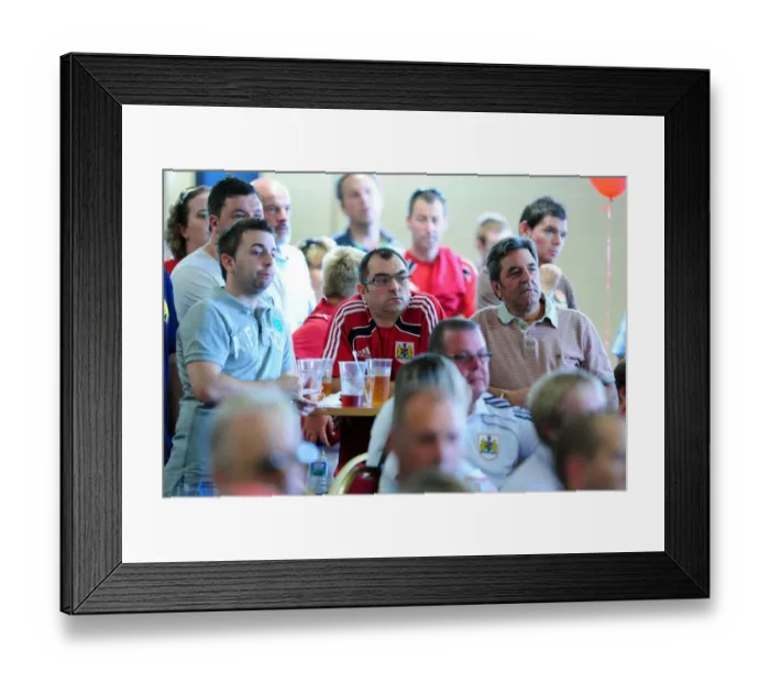 Framed Print : Bristol City Open Day: Behind the Scenes of Season 10-11 First Team Training