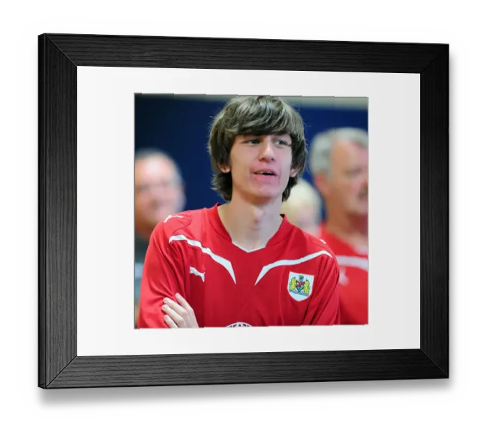 Framed Print : Behind the Scenes: A Peek into Bristol City First Team's 2010-11 Season at the Open Day