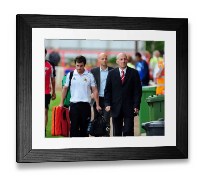 Framed Print : Steve Coppell: The Determined Manager at Exeter City - Bristol City FC