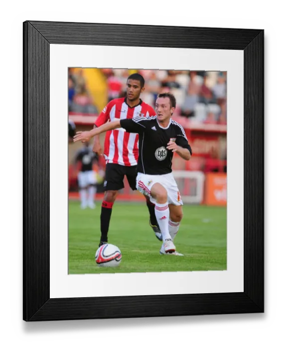 Framed Print : Bristol Citys Gavin Williams
