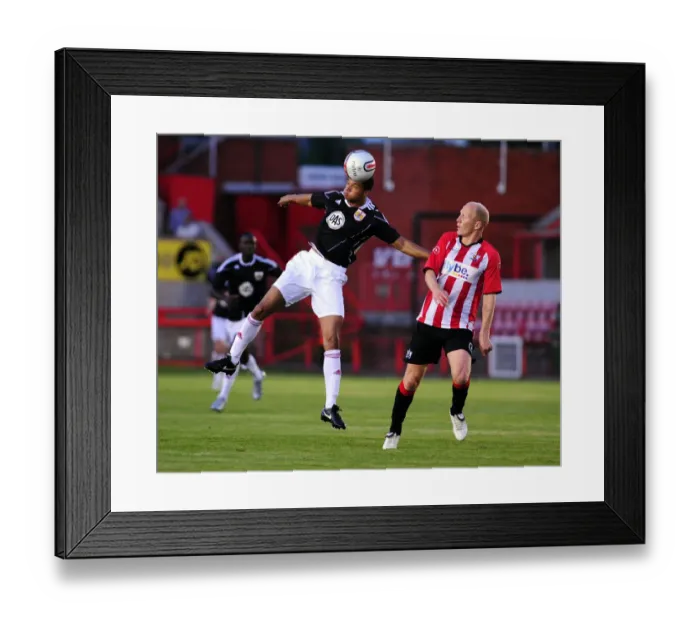 Framed Print : Exeter City v Bristol City