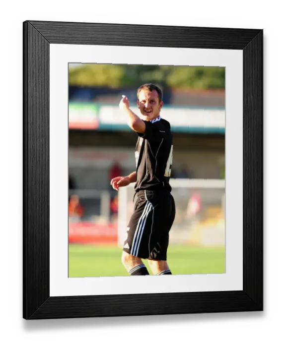 Framed Print : Gavin Williams in Action: Torquay vs. Bristol City