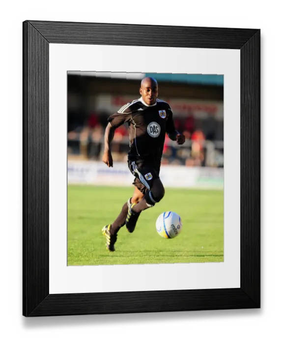 Framed Print : Jamal Campbell-Ryce in Action: Torquay vs. Bristol City Framed Print : Jamal Campbell-Ryce in Action: Torquay vs. Bristol City